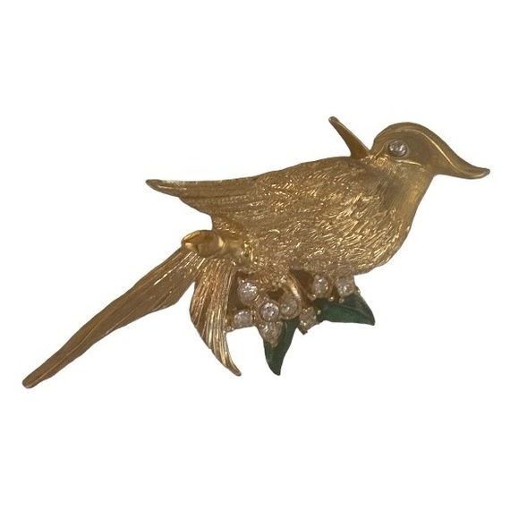 D’Orlan Bird Brooch Vintage - Picture 7 of 12